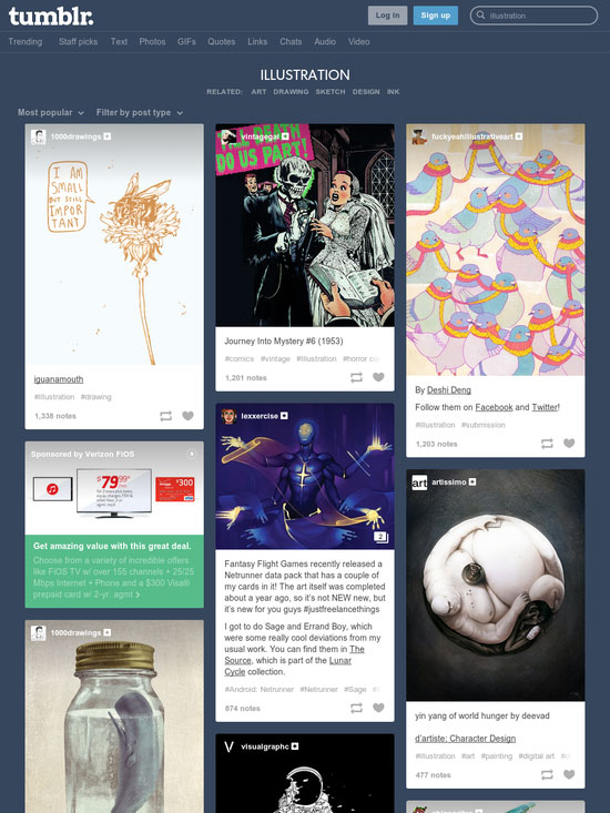 Tumblr Search